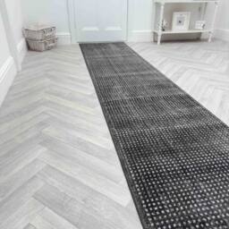 runrug Hallway Carpet Runner Rug, Smooth Comfort & Durable - 'Canyon' in Stone - Size: 83 cm x 150 cm - thumbnail 3