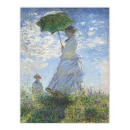 "Artery8 Madame Monet & Her Son Claude Monet Vintage Wall Art Print Poster - Size: W12"" x H16""" - thumbnail 1