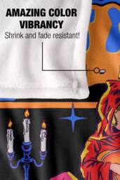 Steven Rhodes Cult Music Singalong Silky Super Soft Throw Blanket - Size: Large - thumbnail 5