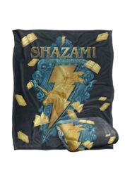 Warner Brothers Shazam Fury of The Gods Seal Silky Touch Super Soft Throw Blanket in White - thumbnail 2