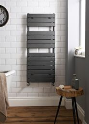 Balterley with 14 Flat Panels 2014 BTU 1213mm x 500mm Anthracite in Grey - thumbnail 2