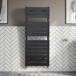 Balterley with 14 Flat Panels 2014 BTU 1213mm x 500mm Anthracite in Grey - thumbnail 7