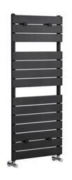 Balterley with 14 Flat Panels 2014 BTU 1213mm x 500mm Anthracite in Grey