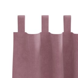 Berkfield Home Blackout Curtains with Hanging Loops 2 pcs Dark Pink Velvet - thumbnail 5