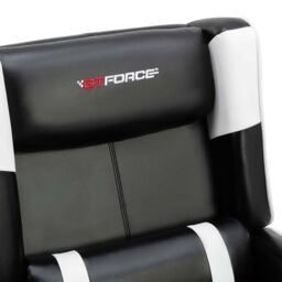 GTForce Ranger X Faux Leather Recliner Armchair Sofa Cinema Gaming Chair in White - thumbnail 6