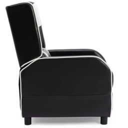 GTForce Ranger X Faux Leather Recliner Armchair Sofa Cinema Gaming Chair in White - thumbnail 5