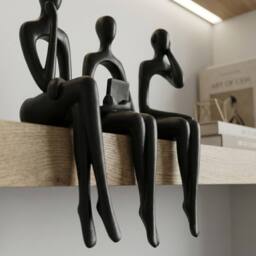 Garden Greatness Urban Trio Sitting Abstract Figurines - Size: 1 Pack - thumbnail 2