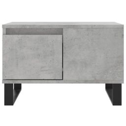 Berkfield Home Coffee Table Concrete Grey 55x55x36.5 cm Engineered Wood - thumbnail 5