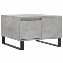 Berkfield Home Coffee Table Concrete Grey 55x55x36.5 cm Engineered Wood - thumbnail 2