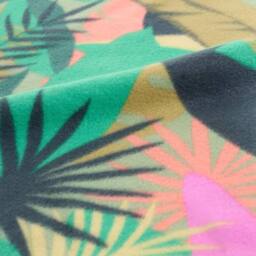 OHS Tropical Print Polar Fleece Throw Blanket Lightweight Bedspread - Size: 120 cm x 150 cm - thumbnail 5