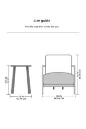 MH London Square Solid Mango Wood Side Table, Bedside End Table for Living Room & Bedroom - Olive in Dark Brown - thumbnail 8