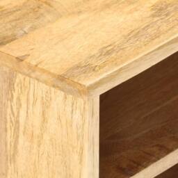 Berkfield Home TV Cabinet 140x30x50 cm Solid Mango Wood in Brown - Size: 140 x 30 x 50 cm - thumbnail 5