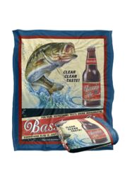 JQ Licensing Bassin Ale Silky Touch Super Soft Throw Blanket 152 X 127 cm in White - thumbnail 2