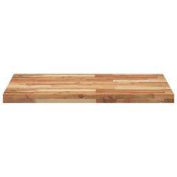 Berkfield Home Versatile Desk Top Oil Finished 80x60x4 cm Solid Wood Acacia in Brown - Size: 80 x 60 x 4 cm - thumbnail 5