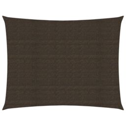 Berkfield Home Sunshade Sail 160 g/m ² Brown 2.5x4.5 m HDPE - thumbnail 1