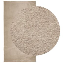 Berkfield Home Rug HUARTE Short Pile Soft & Washable Sand 80x150 cm in Brown - Size: Medium - thumbnail 3