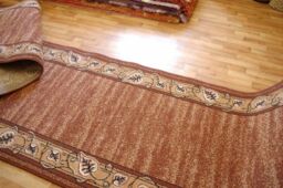RugsX Bcf Feliks Runner in Brown - Size: 70 cm x 320 cm - thumbnail 5