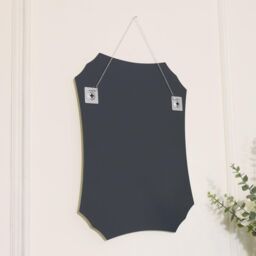 Melody Maison Deco Frameless Bevelled Wall Mirror 38cm X 50cm in Clear - Size: 38 cm X 50 cm - thumbnail 6