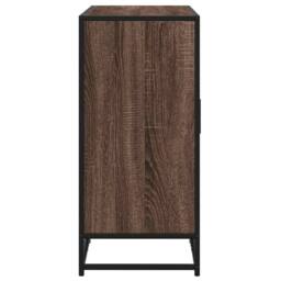 Berkfield Home Sideboard Brown Oak 94x35x76 cm Engineered Wood - Size: 94 x 35 x 76 cm - thumbnail 5