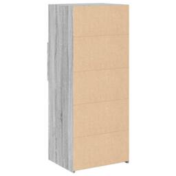 Berkfield Home Highboard Grey Sonoma 50x42.5x124 cm Engineered Wood - thumbnail 6