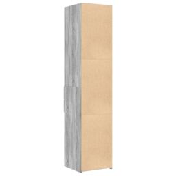 Berkfield Home Highboard Grey Sonoma 40x42.5x185 cm Engineered Wood - thumbnail 6