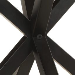 Berkfield Home Side Table 68x68x56 cm Solid Mango Wood in Brown - Size: 68 x 68 x 56 cm - thumbnail 5