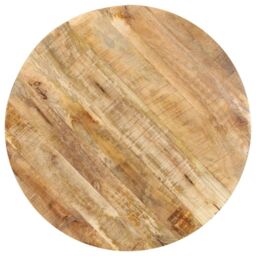 Berkfield Home Side Table 68x68x56 cm Solid Mango Wood in Brown - Size: 68 x 68 x 56 cm - thumbnail 3