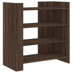 Berkfield Home Sideboard Brown Oak 73.5x35x75 cm Engineered Wood - thumbnail 1