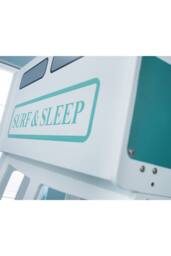 Julian Bowen Campervan Bunk Bed in Teal - Size: Single - thumbnail 5