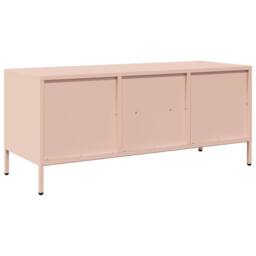 Berkfield Home TV Cabinet Pink 101.5x39x43.5 cm Cold-rolled Steel - thumbnail 7