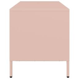 Berkfield Home TV Cabinet Pink 101.5x39x43.5 cm Cold-rolled Steel - thumbnail 6
