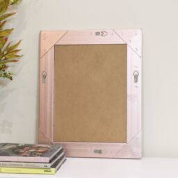 Melody Maison Ornate Rose Gold Pink Wall Mirror With Bevelled Glass - thumbnail 6