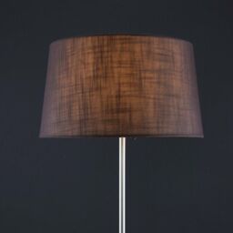 ValueLights Charlie Modern Stem Grey Floor Lamp - thumbnail 4