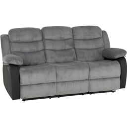 Seconique Roma 3+2 Recliner Suite in Grey - thumbnail 4