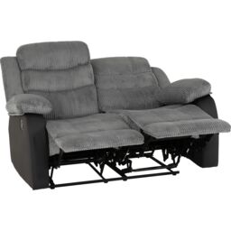 Seconique Roma 3+2 Recliner Suite in Grey - thumbnail 6