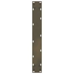 Berkfield Home Coffee Table Legs U-Shaped 3 pcs Natural Steel 70x(72-73) cm Steel in Brown - thumbnail 7