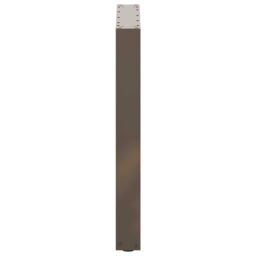 Berkfield Home Coffee Table Legs U-Shaped 3 pcs Natural Steel 70x(72-73) cm Steel in Brown - thumbnail 6