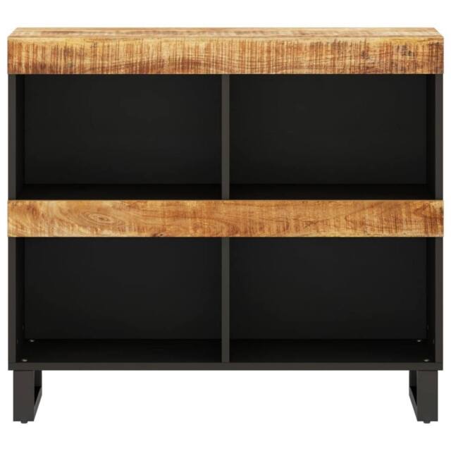 Berkfield Home Side Cabinet 85x33x75 cm Solid Wood Mango in Brown - Size: 85 x 33 x 75 cm - image 1