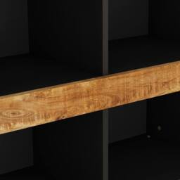 Berkfield Home Side Cabinet 85x33x75 cm Solid Wood Mango in Brown - Size: 85 x 33 x 75 cm - thumbnail 8