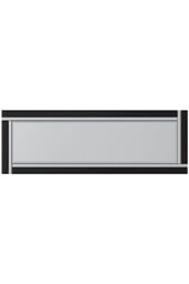 MirrorOutlet Black & Mirror Double Bevel Cheval Dress Mirror 170cm x 58cm - Size: 1 Pack - thumbnail 6