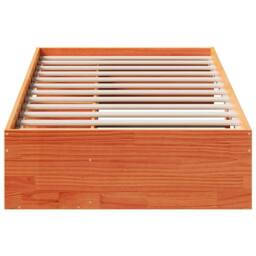 Berkfield Home Day Bed without Mattress Wax Brown 75x190 cm Solid Wood Pine - thumbnail 5