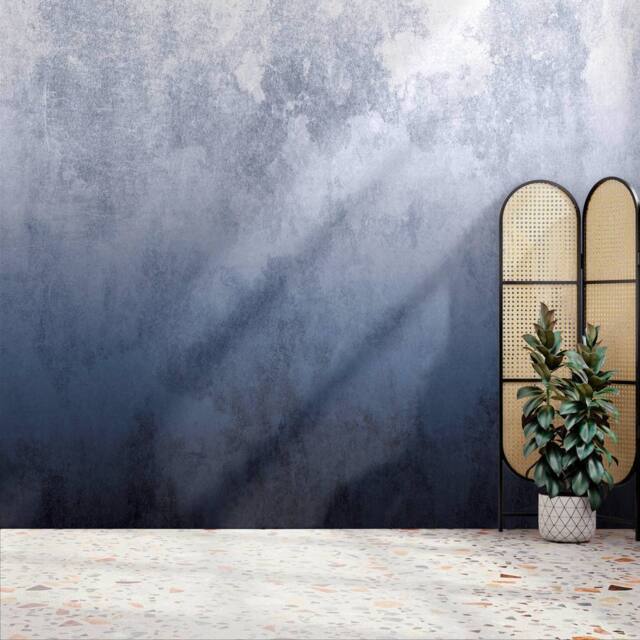 Superfresco Easy Ombre Navy Print To Order 3m x 2.8m Mural - image 1