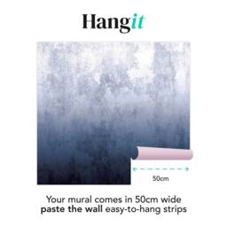 Superfresco Easy Ombre Navy Print To Order 3m x 2.8m Mural - thumbnail 3