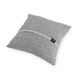 Native Natural Hoop Grey Wool Cushion Cover 45x45cm - Size: 45 cm x 45 cm - thumbnail 3