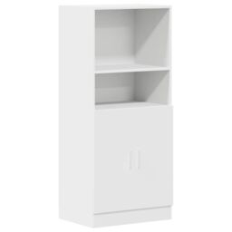 Berkfield Home Kitchen Cabinet White 57x41.5x131.5 cm Engineered Wood - thumbnail 2