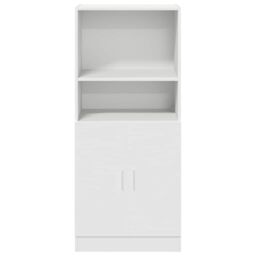 Berkfield Home Kitchen Cabinet White 57x41.5x131.5 cm Engineered Wood - thumbnail 4
