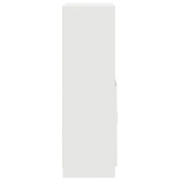 Berkfield Home Kitchen Cabinet White 57x41.5x131.5 cm Engineered Wood - thumbnail 6