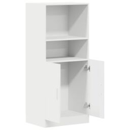 Berkfield Home Kitchen Cabinet White 57x41.5x131.5 cm Engineered Wood - thumbnail 5
