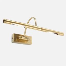 SPETLEK 2x Wall Lights Picture Display Lamps Antique Brass in Bronze - thumbnail 2
