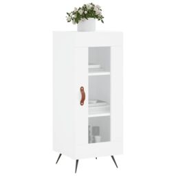 Berkfield Home Sideboard White 34.5x34x90 cm Engineered Wood - thumbnail 3
